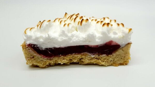 tartelette aux cassis meringuée
