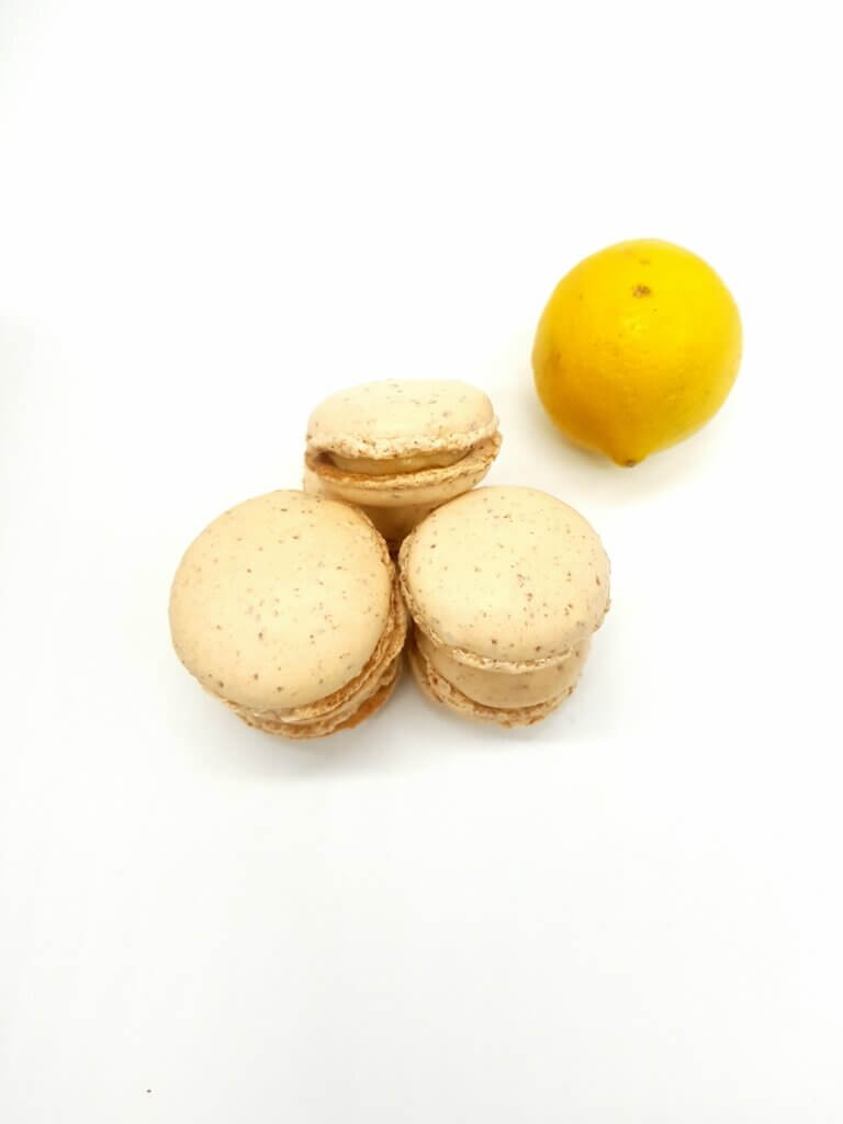 6 macarons citron bio d'italie