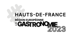 logo hauts de france, region europeenne de la gastronomie 2023
