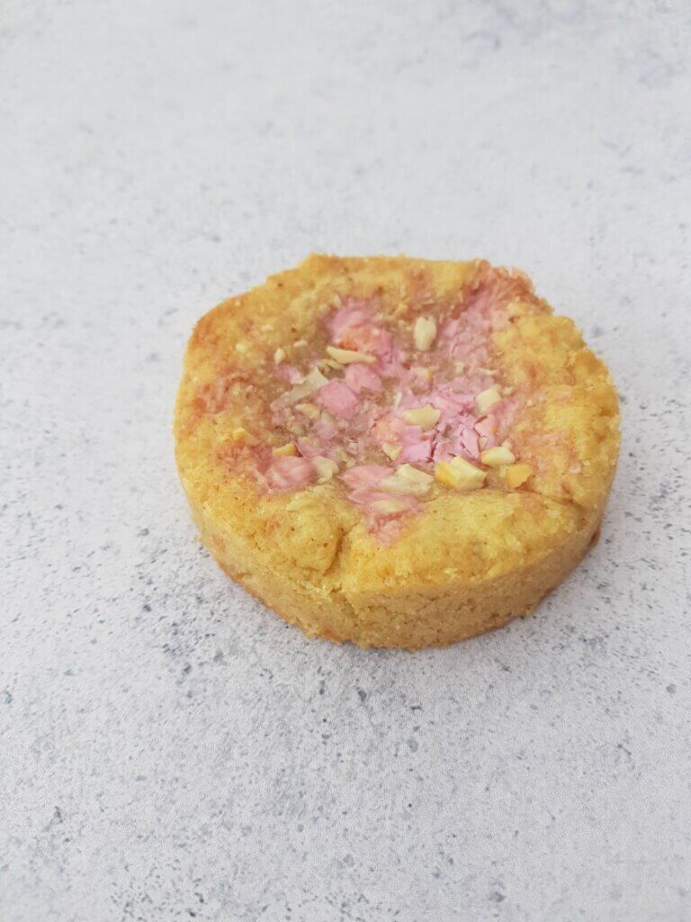 Cookie au Nougat Framboises - Octobre Rose